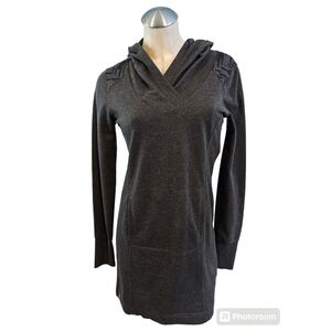 Lole Size S Hooded Dress Gray